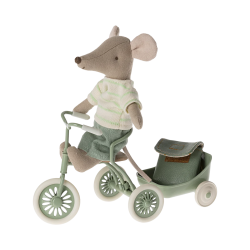 Souris tricycle - grand Frère  - Mint - Maileg