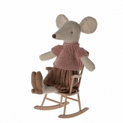 Rocking chair pour souris - Rose poudré - Maileg