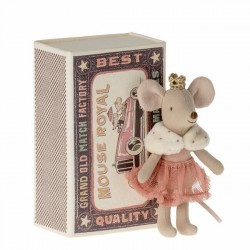 Souris Princesse Petite Soeur - Royal - Maileg