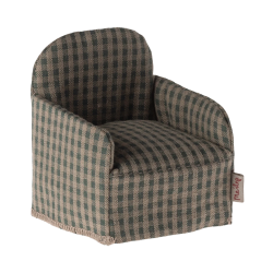 Fauteuil Souris- Vert vichy  - Maileg