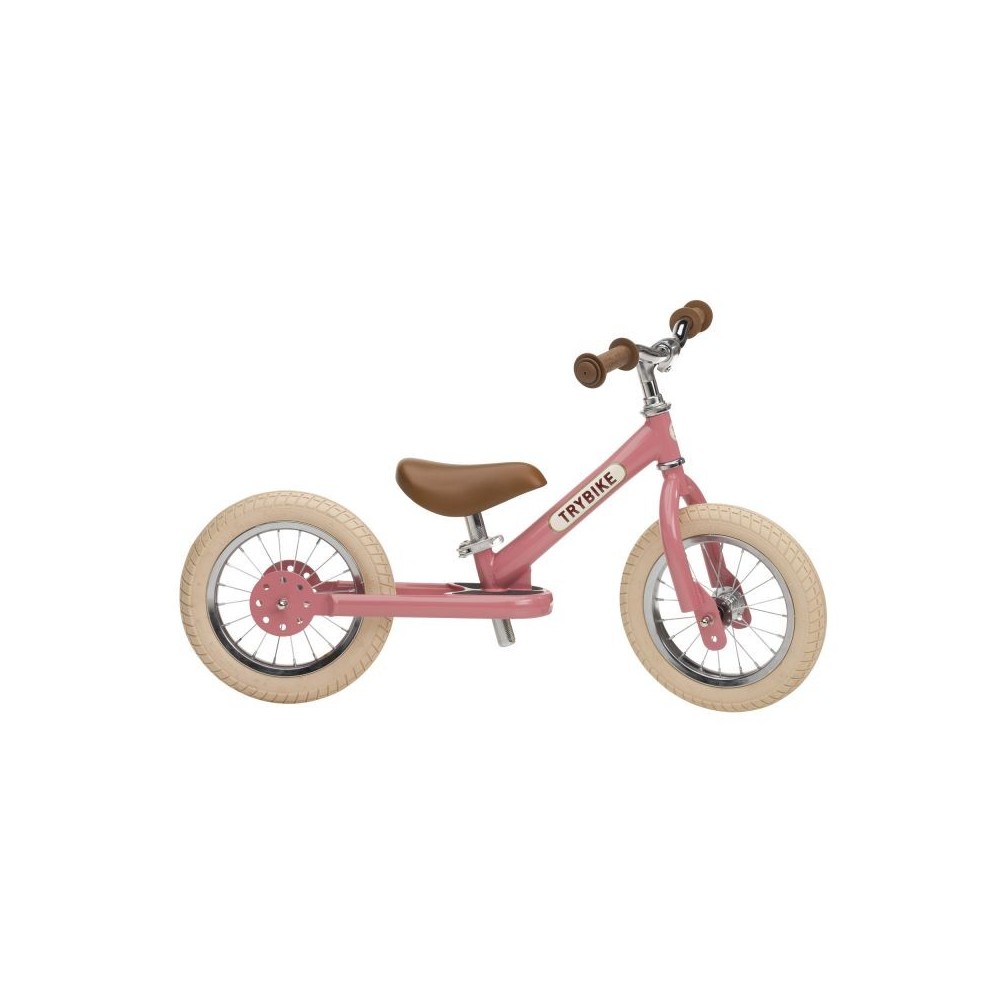 TRICYCLE 2-EN-1 VINTAGE ROSE